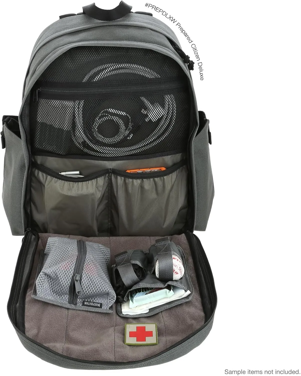 Maxpedition Prepared Citizen Deluxe (Wolf Gray), Large