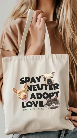 Medium Canvas Totes (4 Designs)