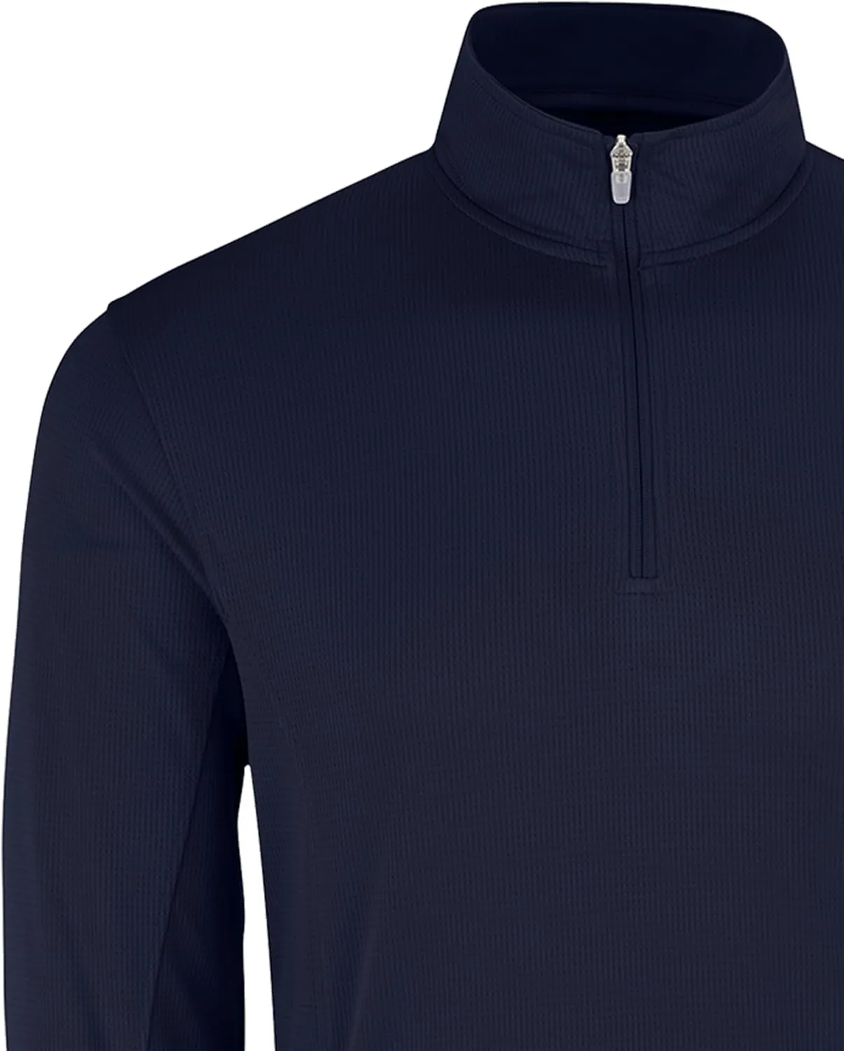 Men's Collegiate Micro Mesh Performance Team Color 1/4 Zip Pullover
