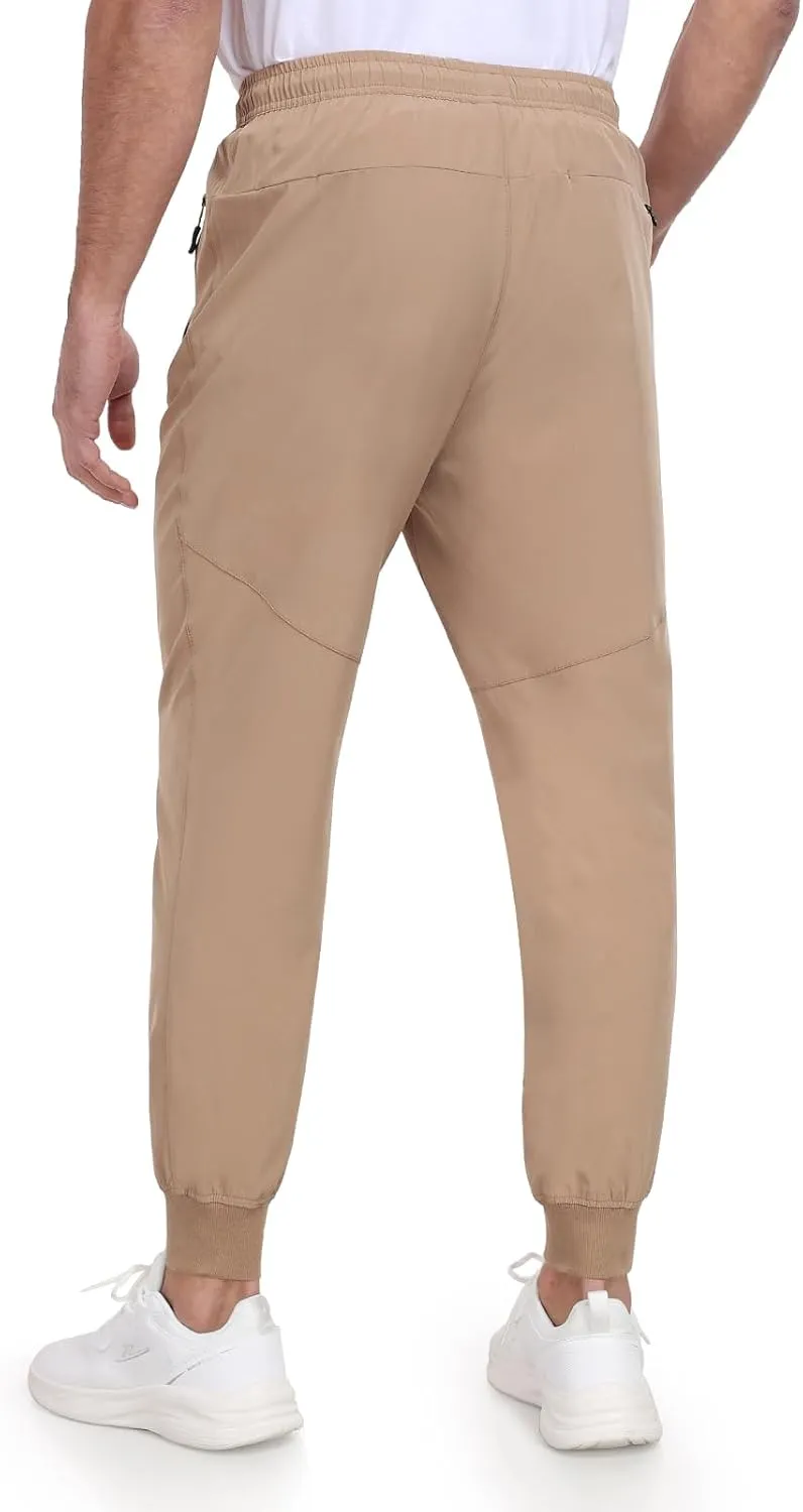 Mens Jogger Lightweight Athletic Workout Pants Quick Dry Breathable Track Jogging Sweat Pants for Exercise Gym