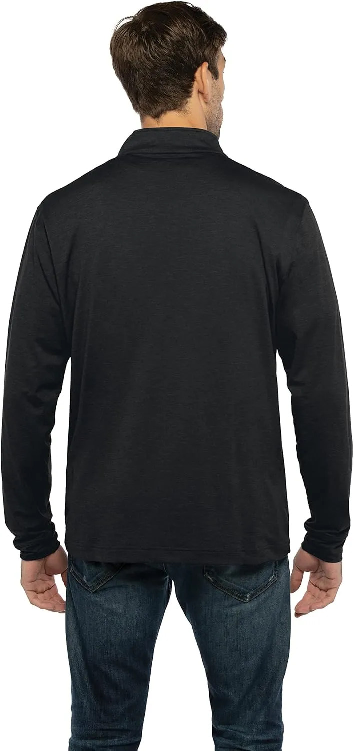 Men's Standard Collegiate Premium Lightweight Stretchy Team Color 1/4 Zip Pullover