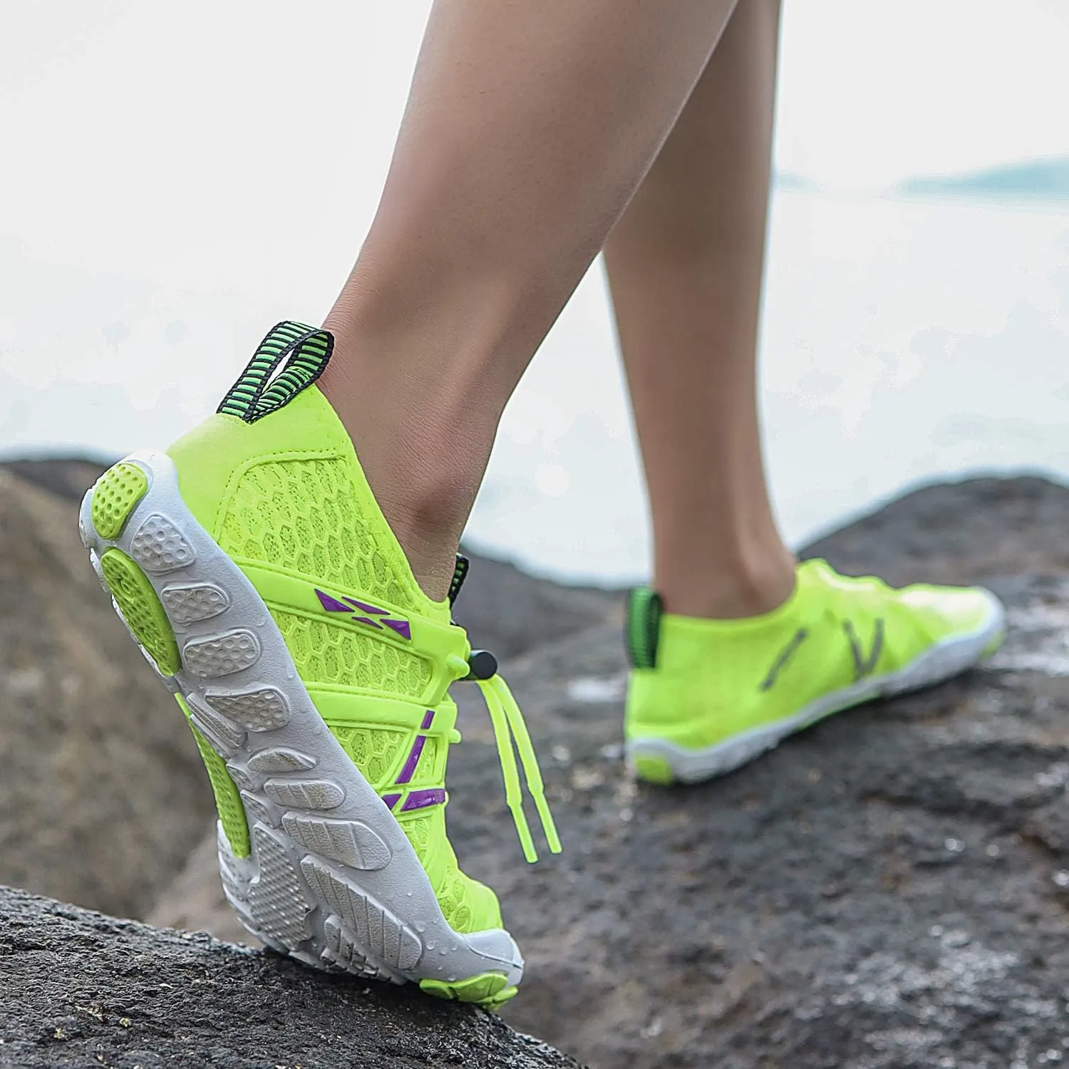 Mens Womens Water Shoes Sports Quick Dry Barefoot Athletic for Swim Diving Surf Aqua Pool Beach Yoga