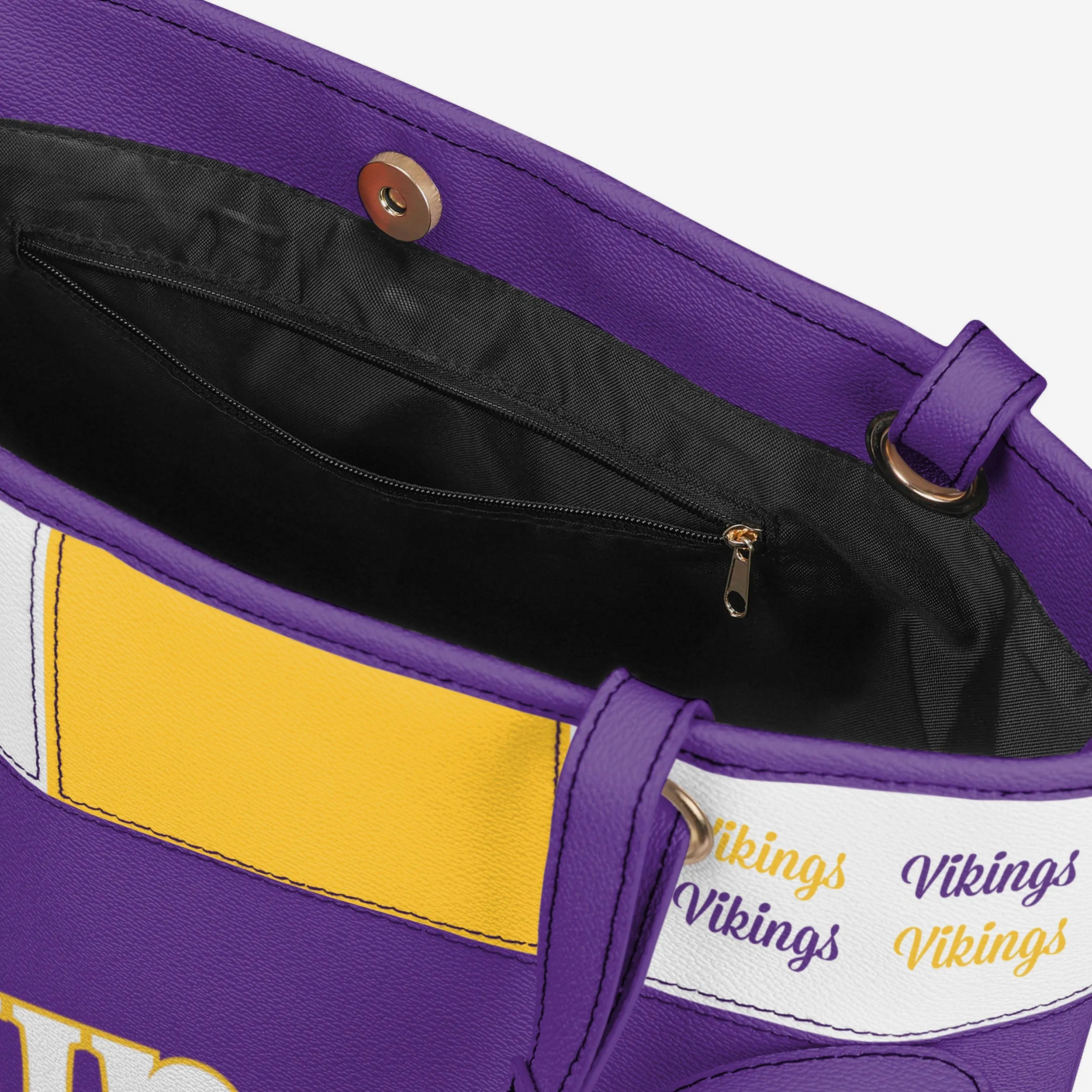 Minnesota Vikings Printed Collage Tote