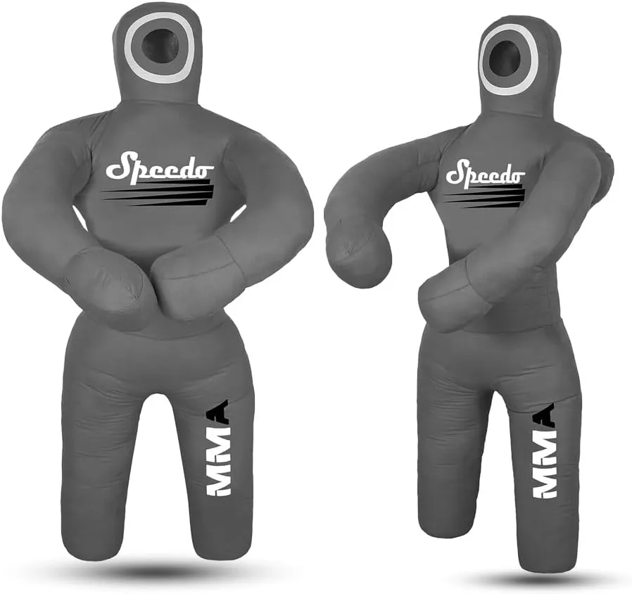 MMA Grappling Dummy Brazilian JIU Jitsu BJJ Punching Bag for Self Defense Wrestling Judo Karate Boxing Throwing Submission Standing Position - UNFILLED