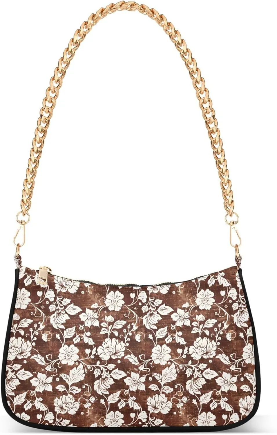 MNSRUU Handbag Purses for Women Zebra Chain Shoulder Bag