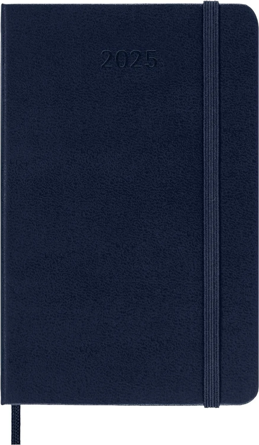 Moleskine Classic 12 Month 2025 Weekly Planner, Hard Cover, Large (5" x 8.25"), Sapphire Blue, 144 pages
