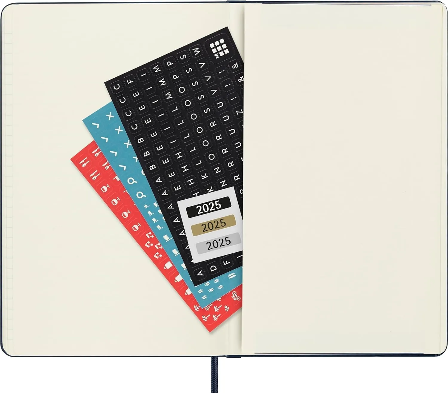 Moleskine PRO 12 Month 2025 Weekly Vertical Planner, Hard Cover, Large (5" x 8.25"), Black, 288 pages