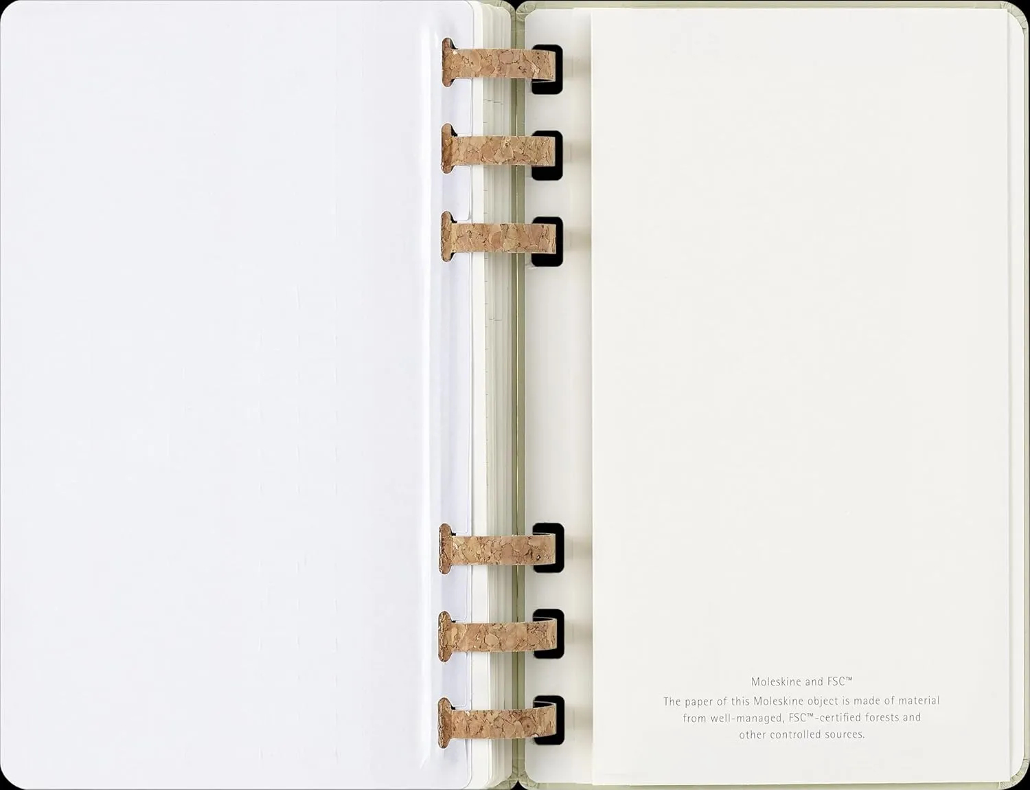 Moleskine Spiral 12 Month 2025 Solar Year Planner, Hard Cover, Large (5" x 8.25"), Kiwi, 200 pages