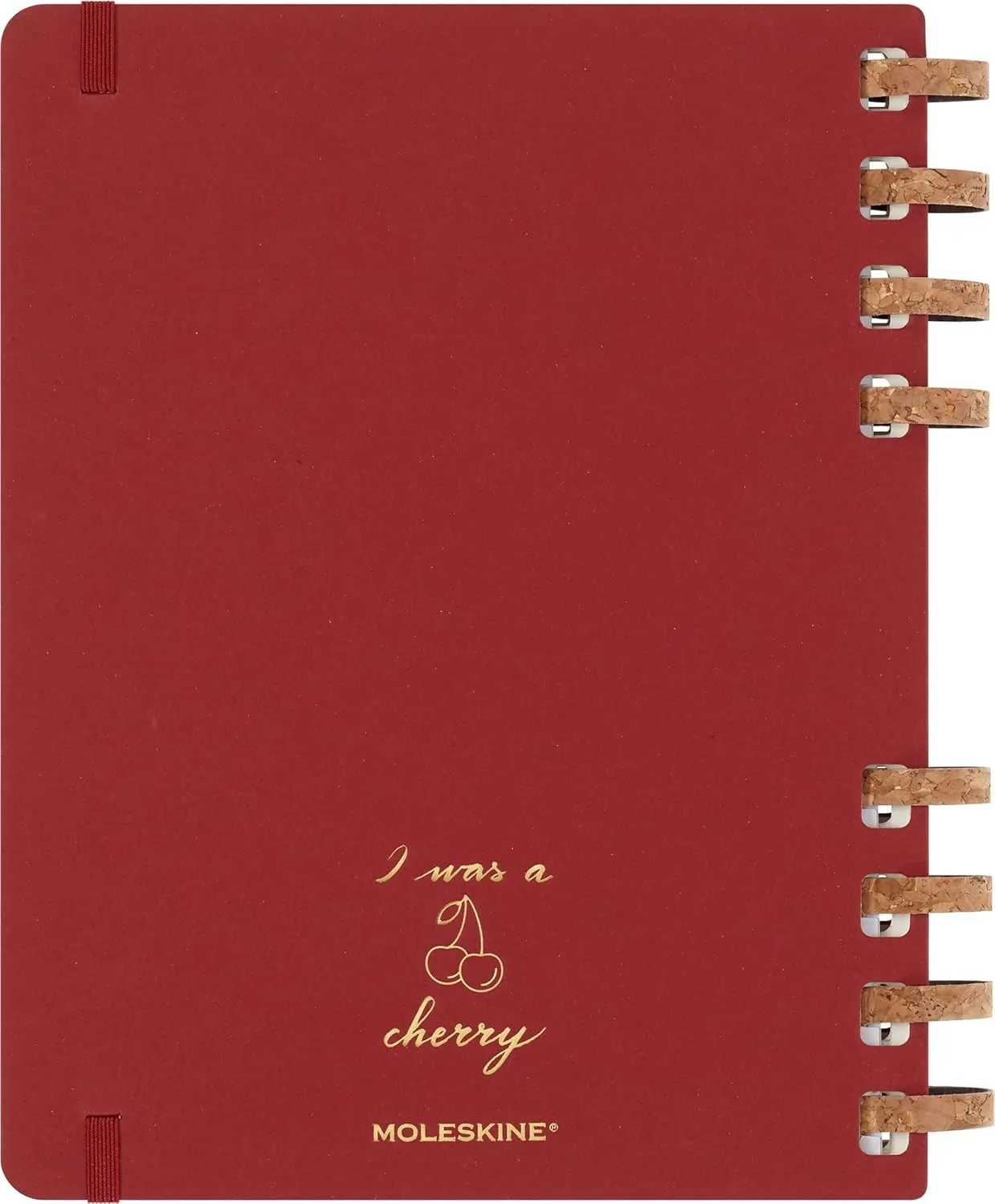Moleskine Undated Spiral Planner, 12M, Extra Large, Crush Cherry, Hard Cover (7.5 x 10)