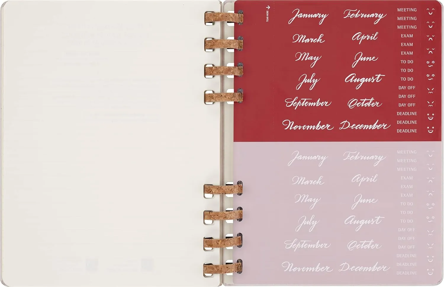 Moleskine Undated Spiral Planner, 12M, Extra Large, Crush Grape, Hard Cover (7.5 x 10)