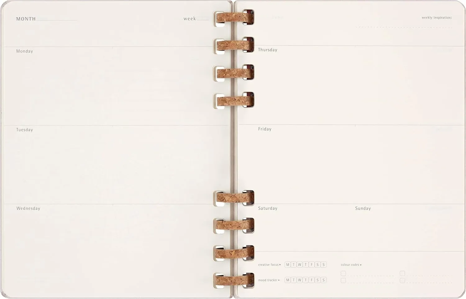 Moleskine Undated Spiral Planner, 12M, Extra Large, Crush Grape, Hard Cover (7.5 x 10)