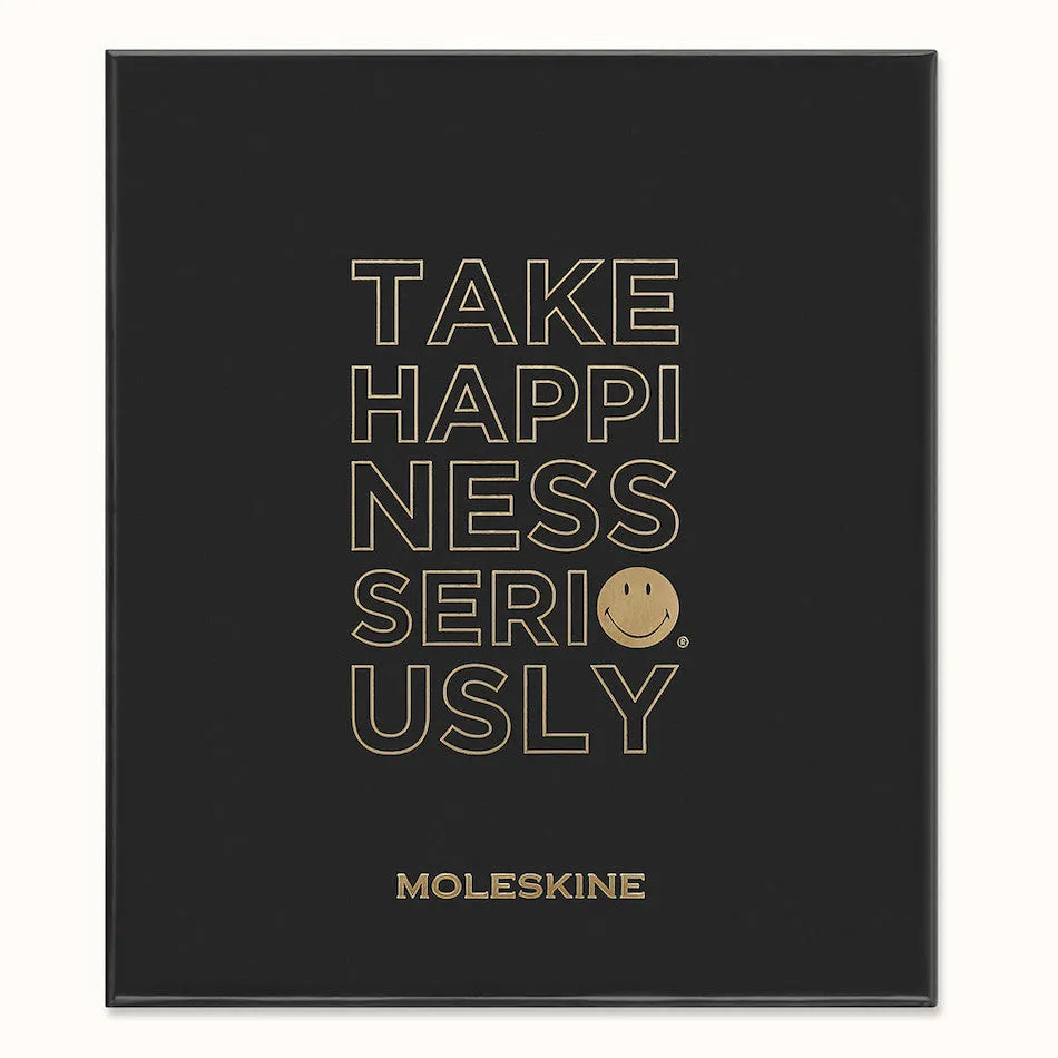 Moleskine x Kaweco Rollerball Pen Notebook and Positivity Planner Set Limited Edition Smiley
