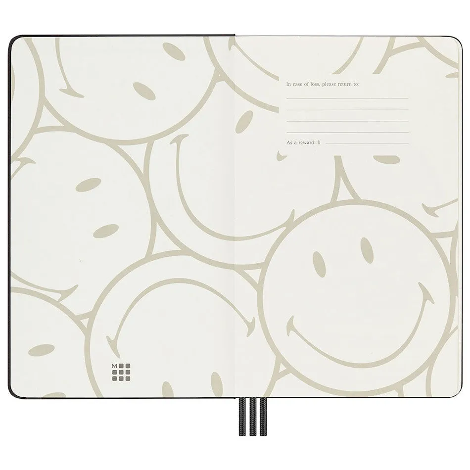 Moleskine x Kaweco Rollerball Pen Notebook and Positivity Planner Set Limited Edition Smiley