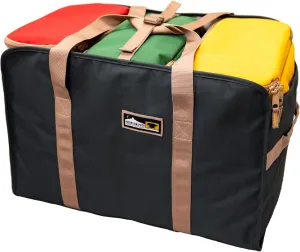 Mountainsmith Modular ReHauler 3, Lightweight and Durable Travel Storage System, Camping, Tailgating, Organization Kit with Color-Coded Packing Cubes, Charcoal