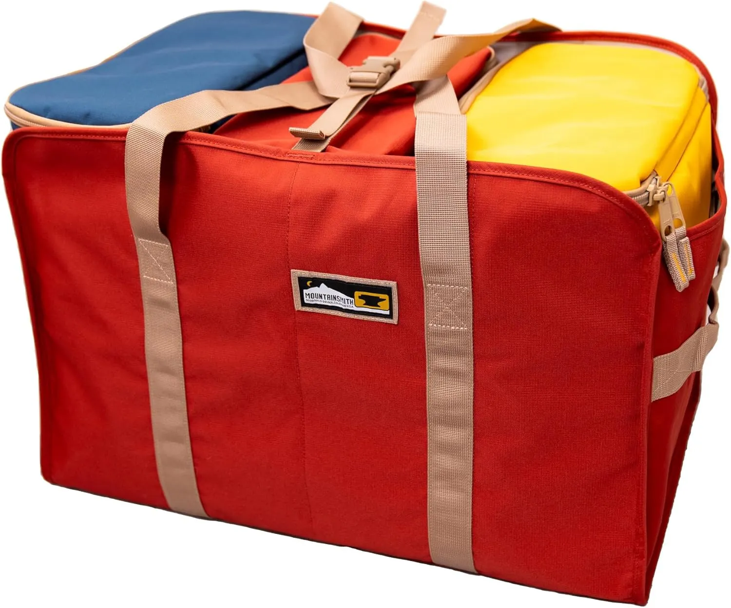 Mountainsmith Modular ReHauler 3, Lightweight and Durable Travel Storage System, Camping, Tailgating, Organization Kit with Color-Coded Packing Cubes, Cinnamon 1