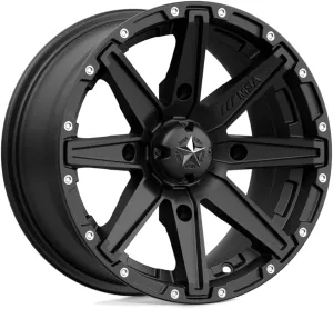 MSA M33 Clutch 15x10 ATVUTV Wheel - Satin Black (4156)  0mm [M33-05056]