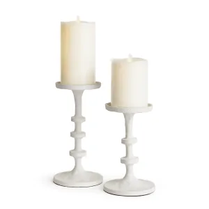 NAPA Home & Garden, ABACUS PETITE CANDLE STANDS, SET OF 2,N3RB05WH