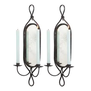 Napa Home Garden,  MIRROR CANDELABRA ,SET OF 2,2206