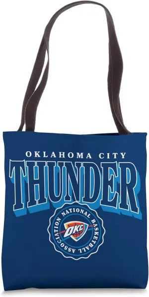 NBA - Oklahoma City Thunder Blue OKC Tote Bag