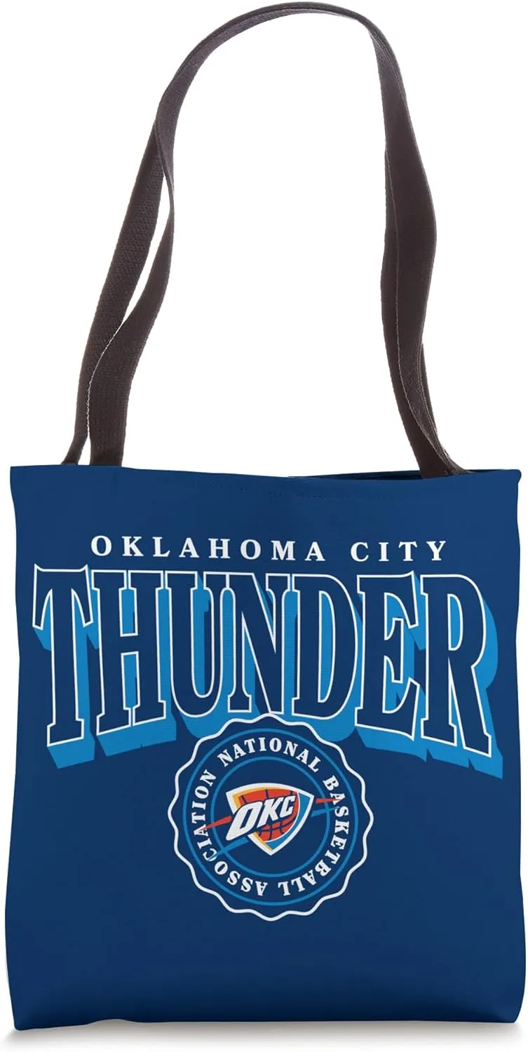 NBA - Oklahoma City Thunder Blue OKC Tote Bag