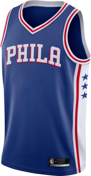NBA Youth 8-20 Wordmark Team Color Icon Edition Swingman Jersey