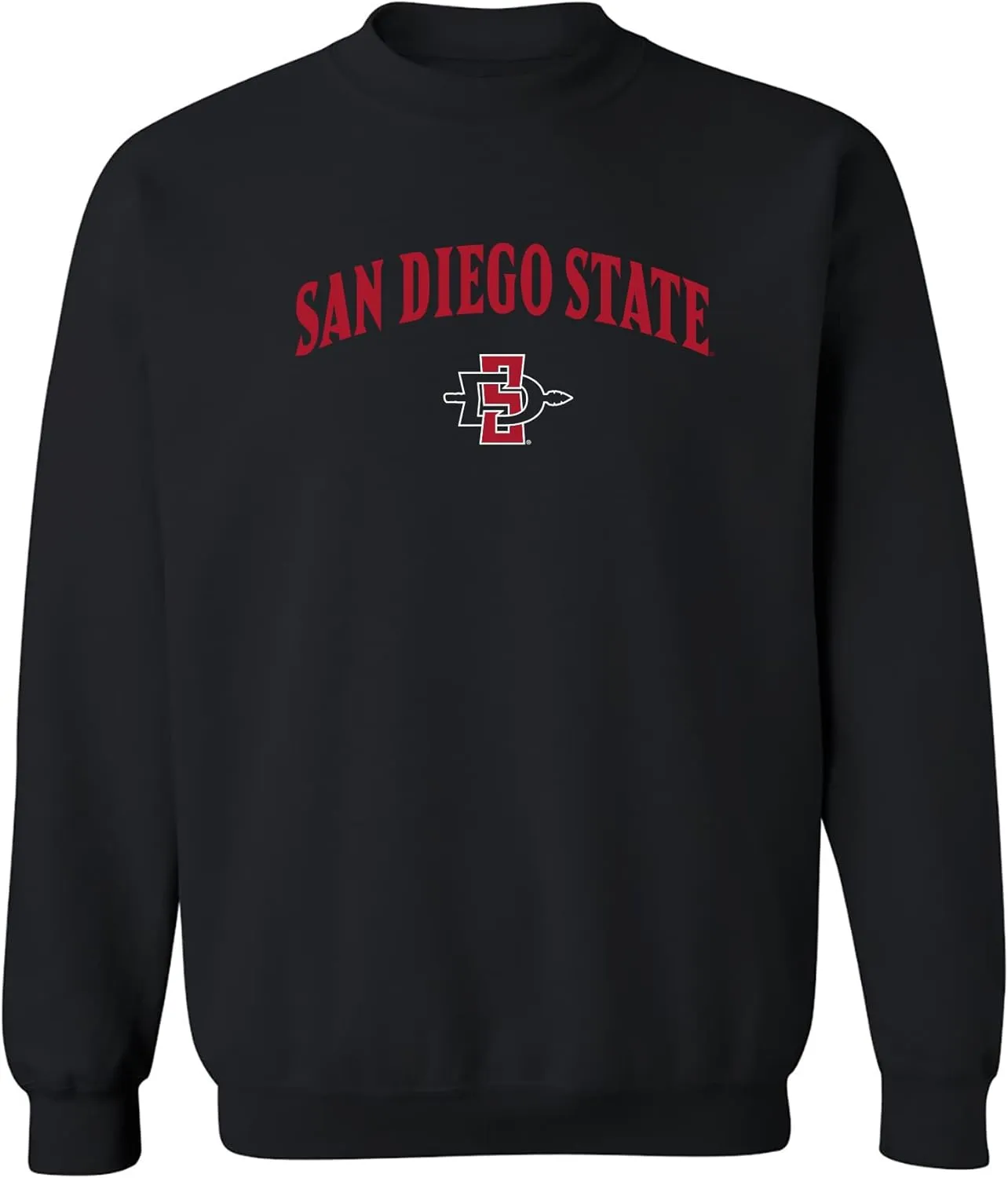 NCAA Arch Logo, Team Color Crewneck, College, University