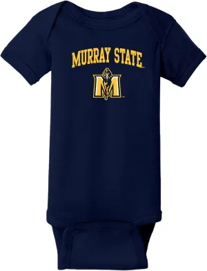 NCAA Arch Logo, Team Color Infant Creeper Bodysuit, College, University