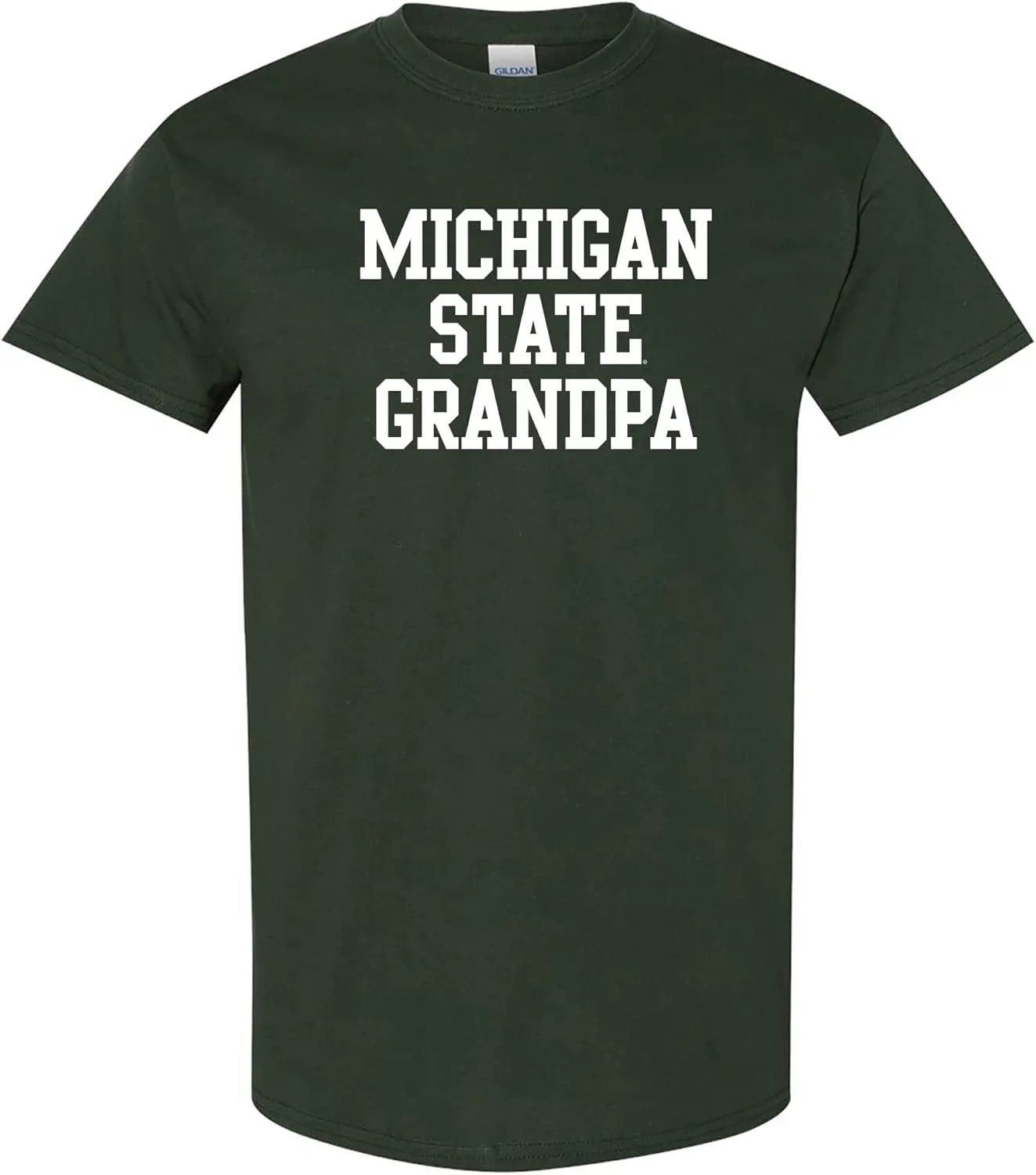NCAA Basic Block Grandpa, Team Color T Shirt, College, University