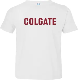 NCAA Basic Block, Team Color Toddler T Shirt, College, University