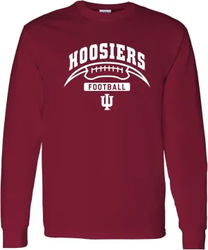 NCAA Football Crescent, Team Color Long Sleeve, College, University