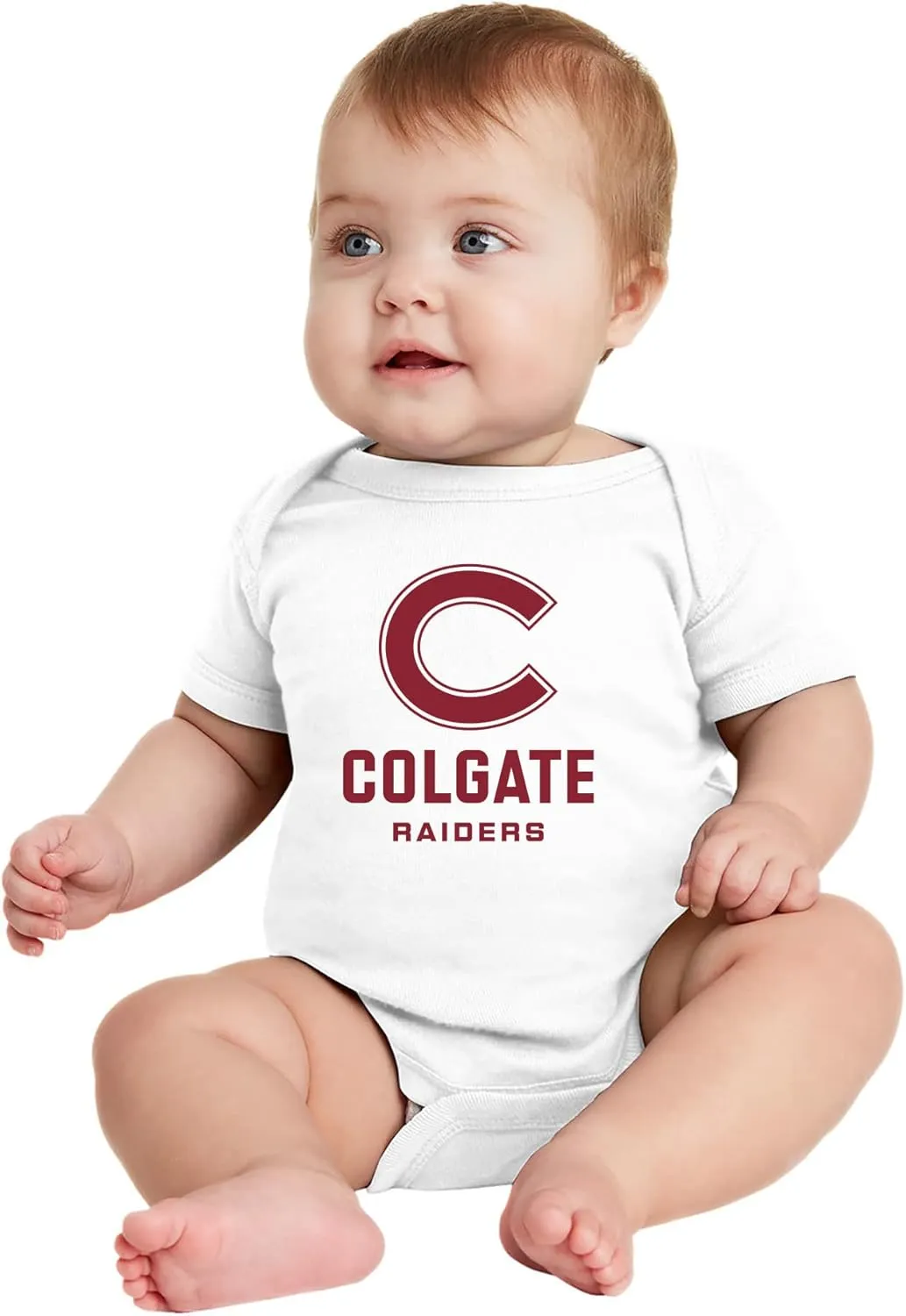 NCAA Primary Logo, Team Color Infant Creeper Bodysuit, College, University