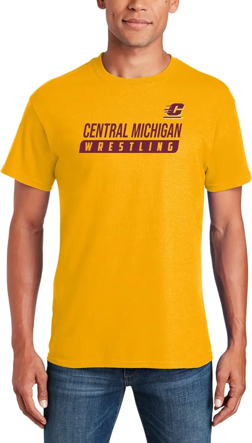 NCAA Wrestling Slant, Team Color T Shirt, College, University