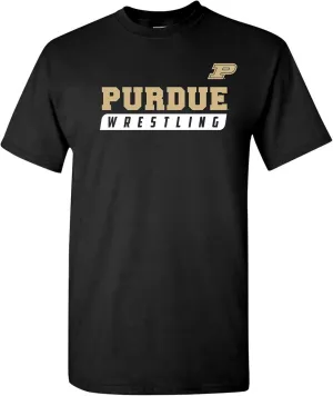 NCAA Wrestling Slant, Team Color T Shirt, College, University