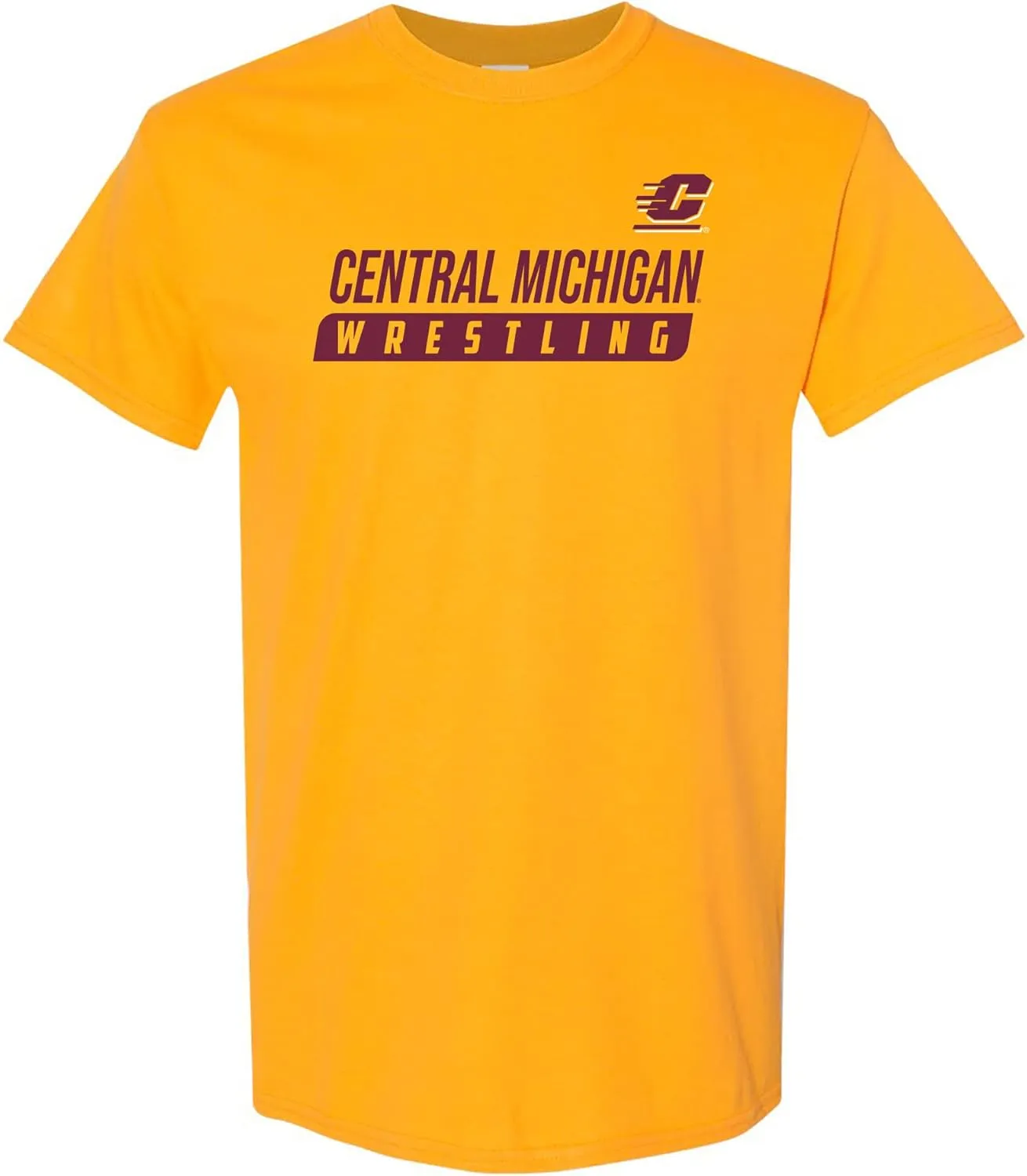 NCAA Wrestling Slant, Team Color T Shirt, College, University