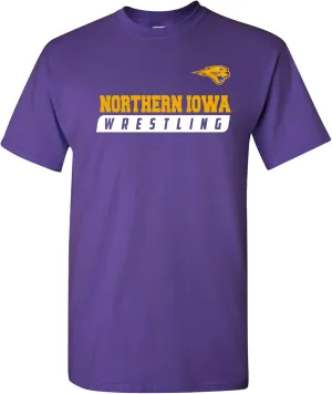 NCAA Wrestling Slant, Team Color T Shirt, College, University