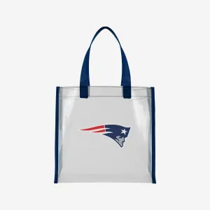 New England Patriots Clear Reusable Bag