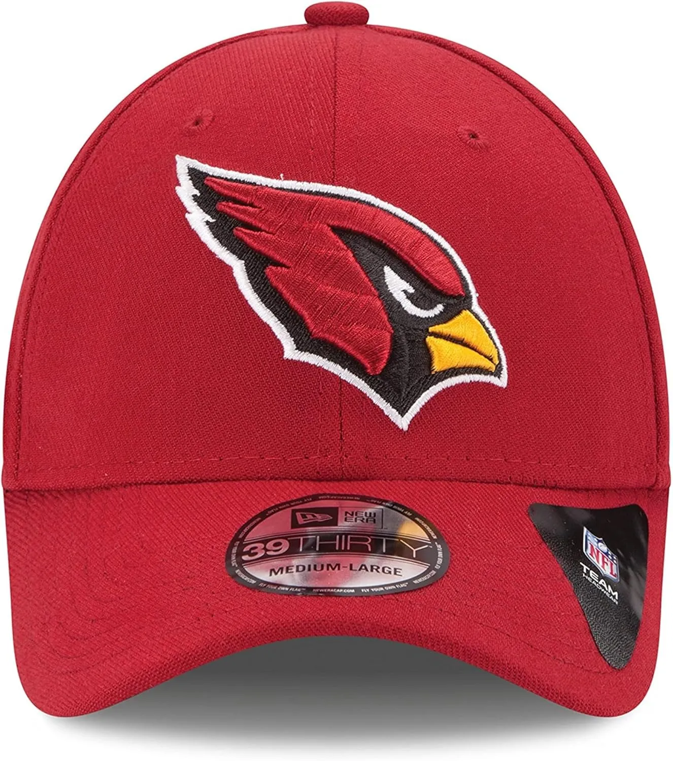 New Era Unisex-Adult NFL 39THIRTY Team Color Primary Primary Logo Stretch Fit Flex Football Cap Hat