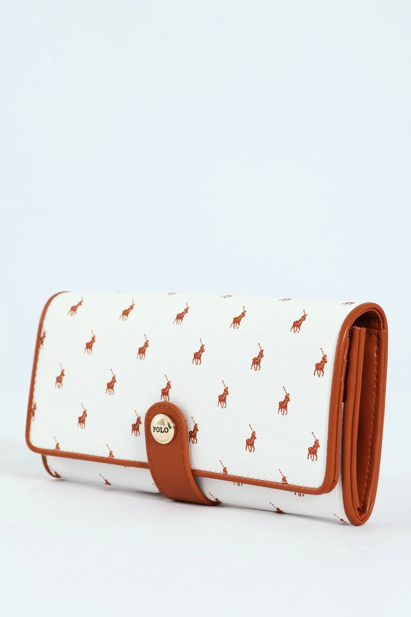 New Iconic Clutch Purse - White