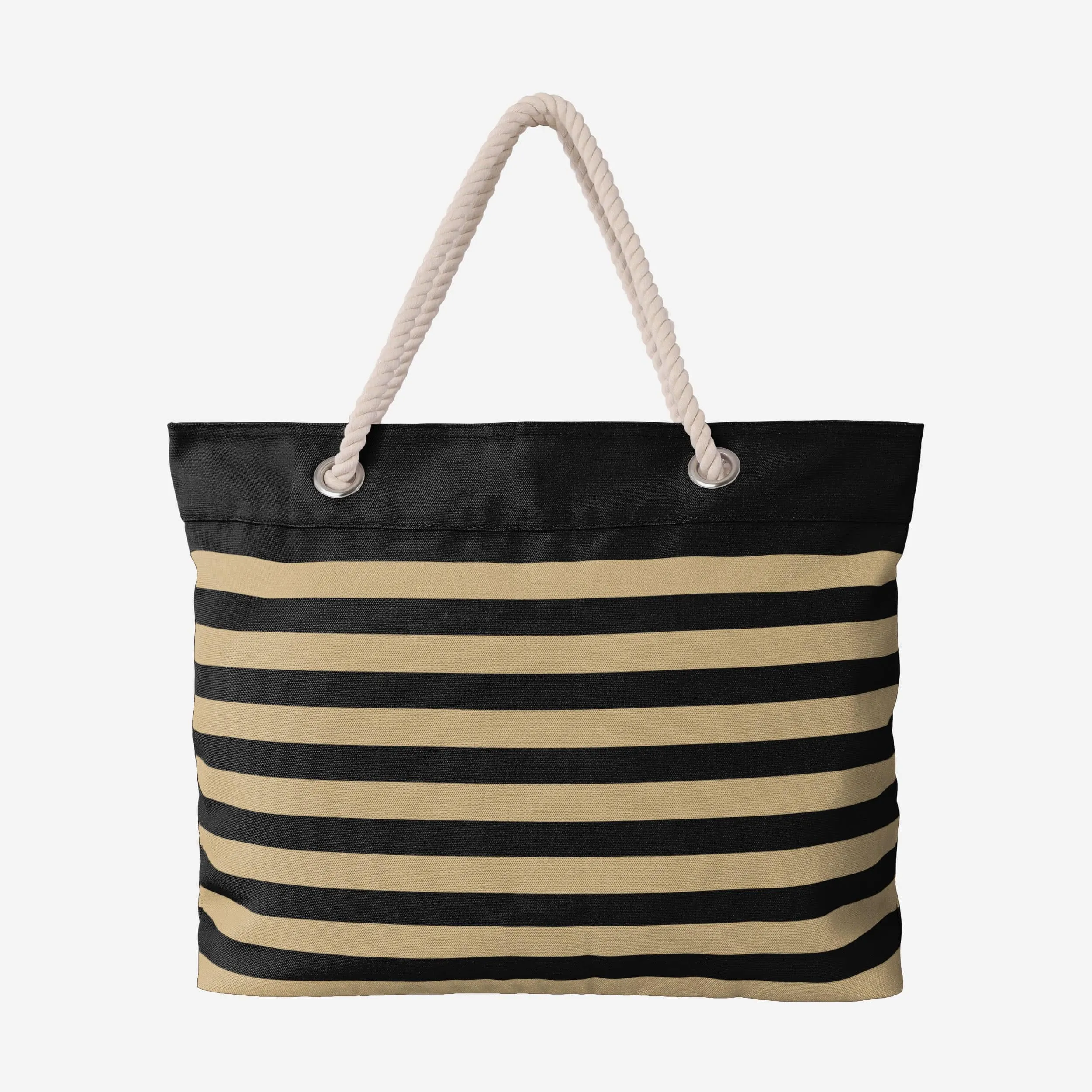 New Orleans Saints Nautical Stripe Tote Bag