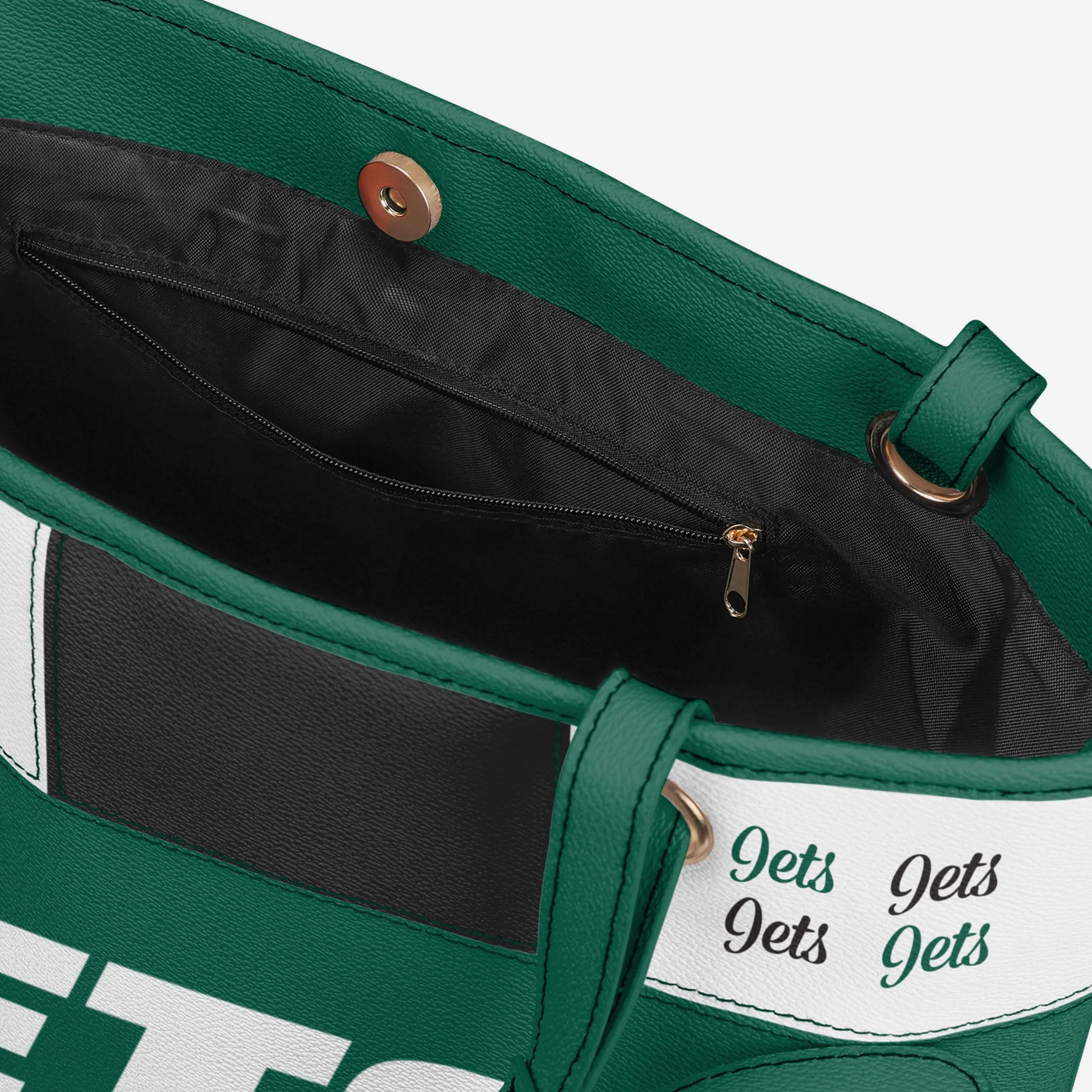 New York Jets Printed Collage Tote