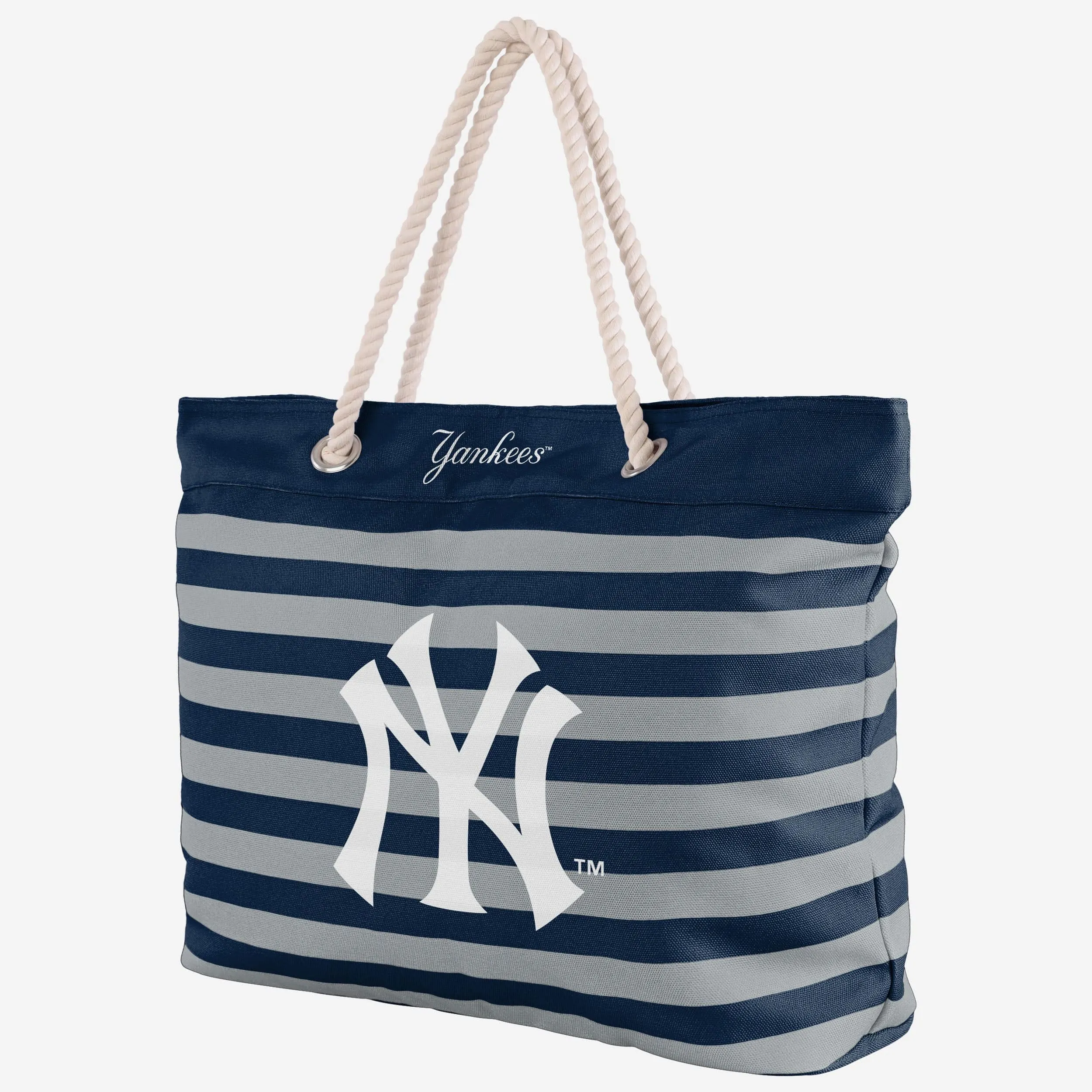 New York Yankees Nautical Stripe Tote Bag
