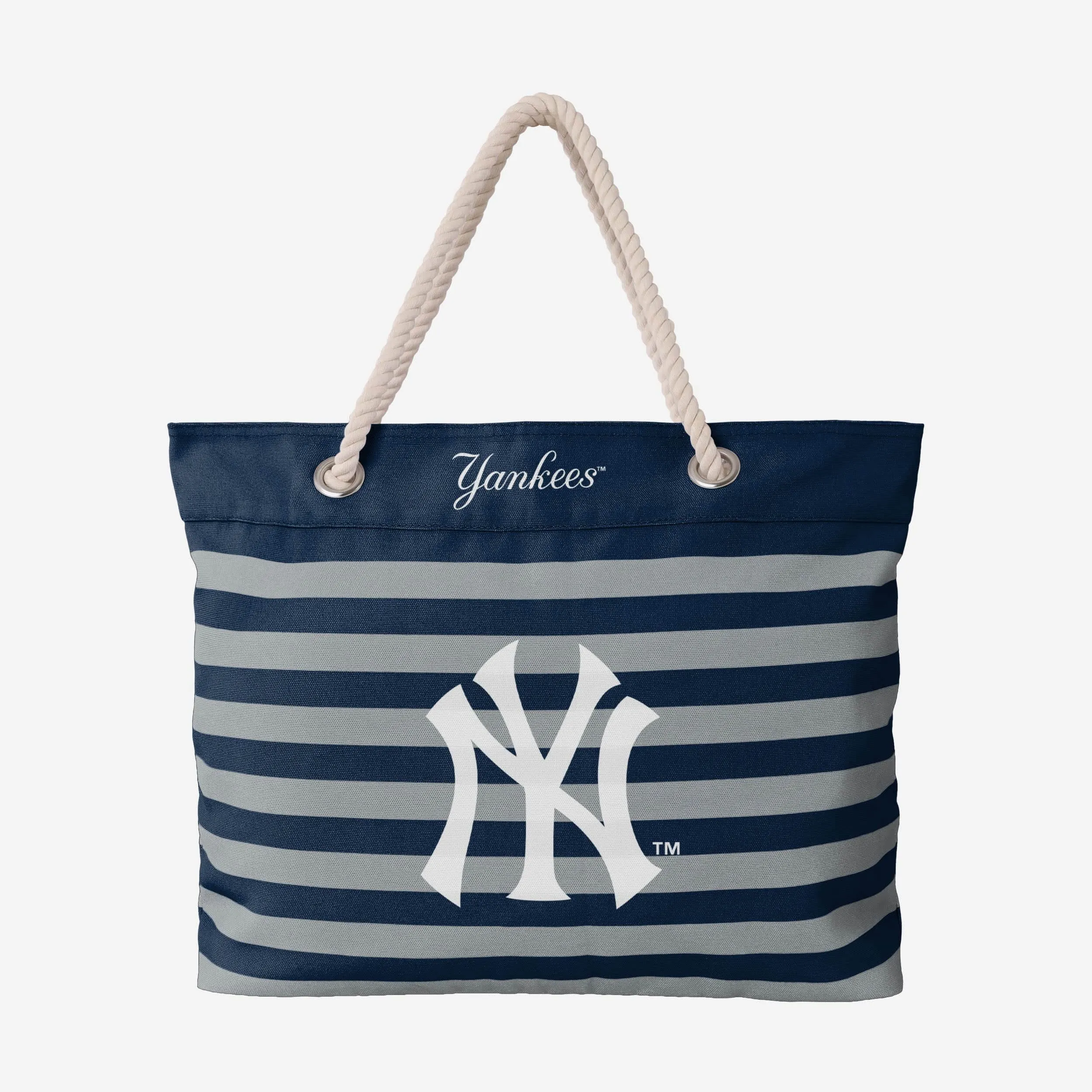 New York Yankees Nautical Stripe Tote Bag