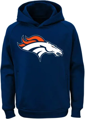 NFL Kids Youth 8-20 Team Color Alternate Polyester Performance Primary Logo Pullover Sweater Sweatshirt Hoodie