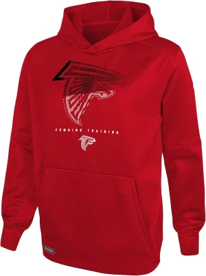 NFL Youth 8-20 Touchdown Team Color Performance Primary Logo Pullover Hoodie