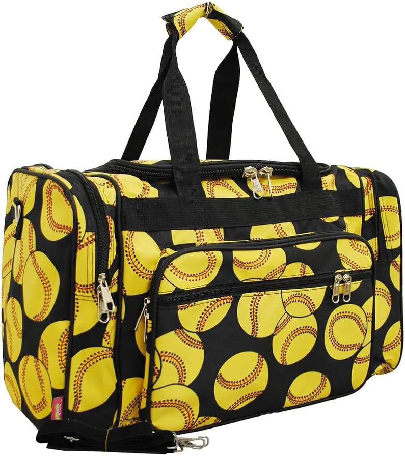 NGIL Canvas 20" inch Duffle Bag (Softball)