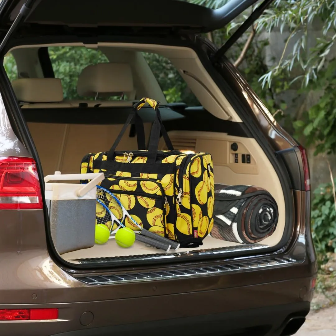 NGIL Canvas 20" inch Duffle Bag (Softball)