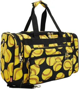 NGIL Canvas 20" inch Duffle Bag (Softball)