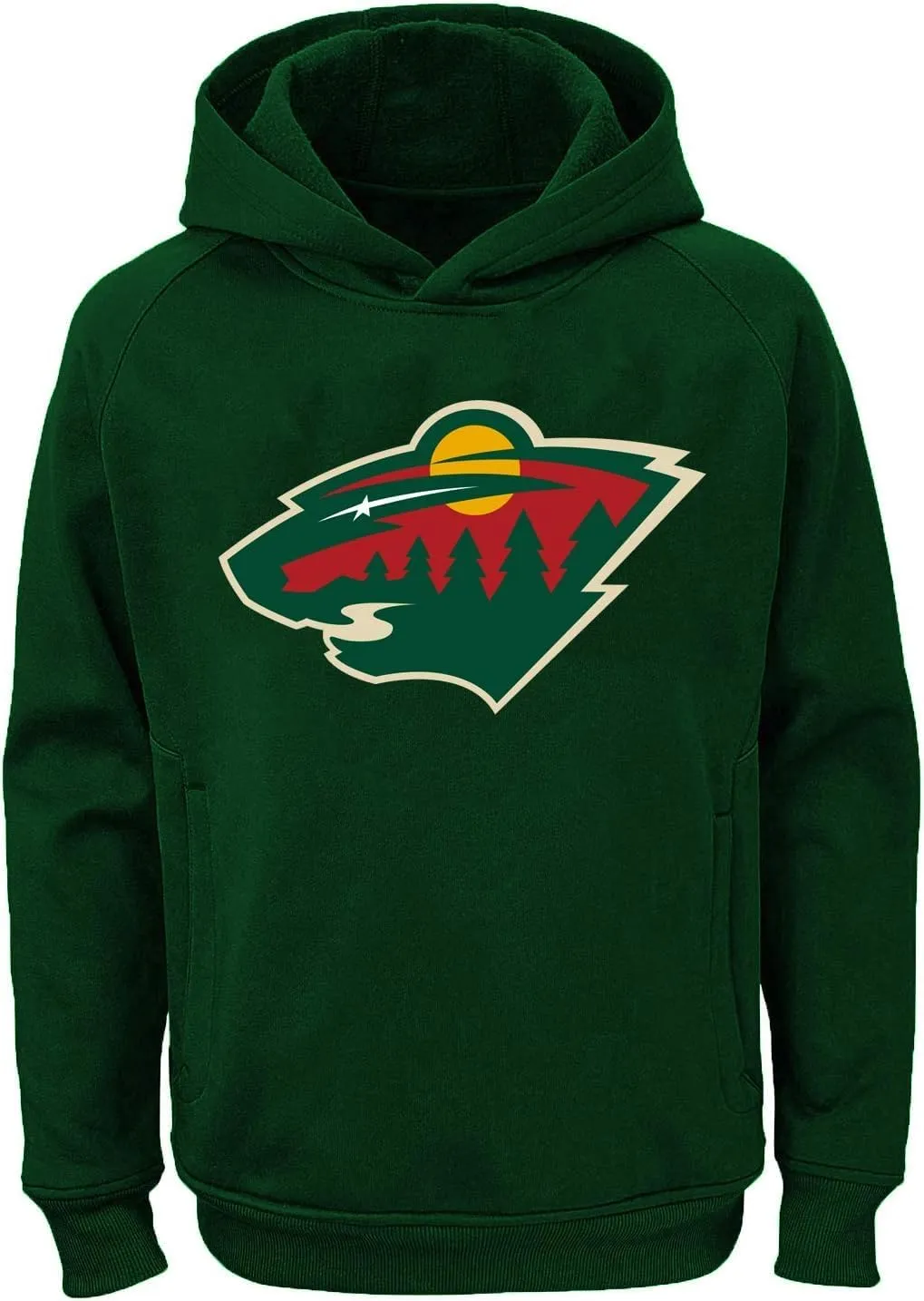 NHL Youth 8-20 Polyester Performance Primary Logo Hoodie & T-Shirt 2 Combo Pack Set