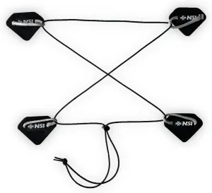 NSI® Bungee-It Deck Attachment System Elastic Bungee Storage SUP Bungee Deck Rigging Kit Paddleboard Deck Netting Accessories fo SUP Kayaks Small Boats Fishing RV Quad ATV