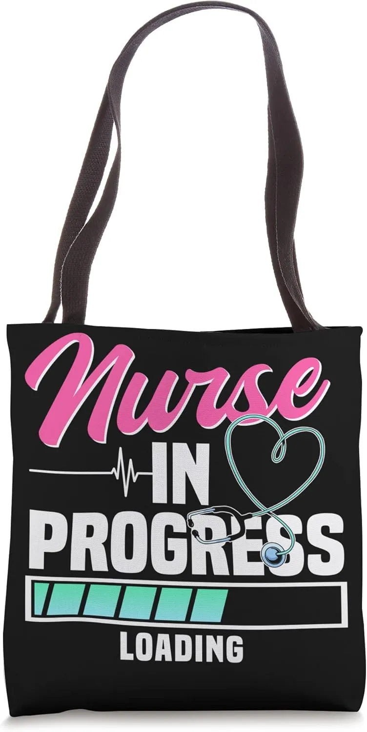 Nurse In Progress Nursing Student Future Nurse Tote Bag